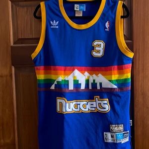 NBA Hardwood Classics Allen Iverson Nuggets Jersey Size Medium